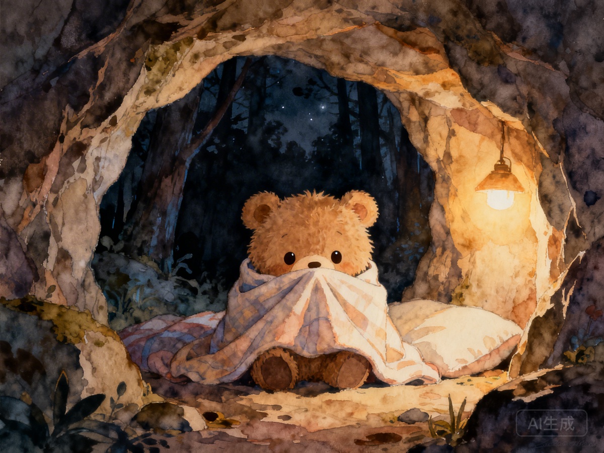 小熊的影子插图