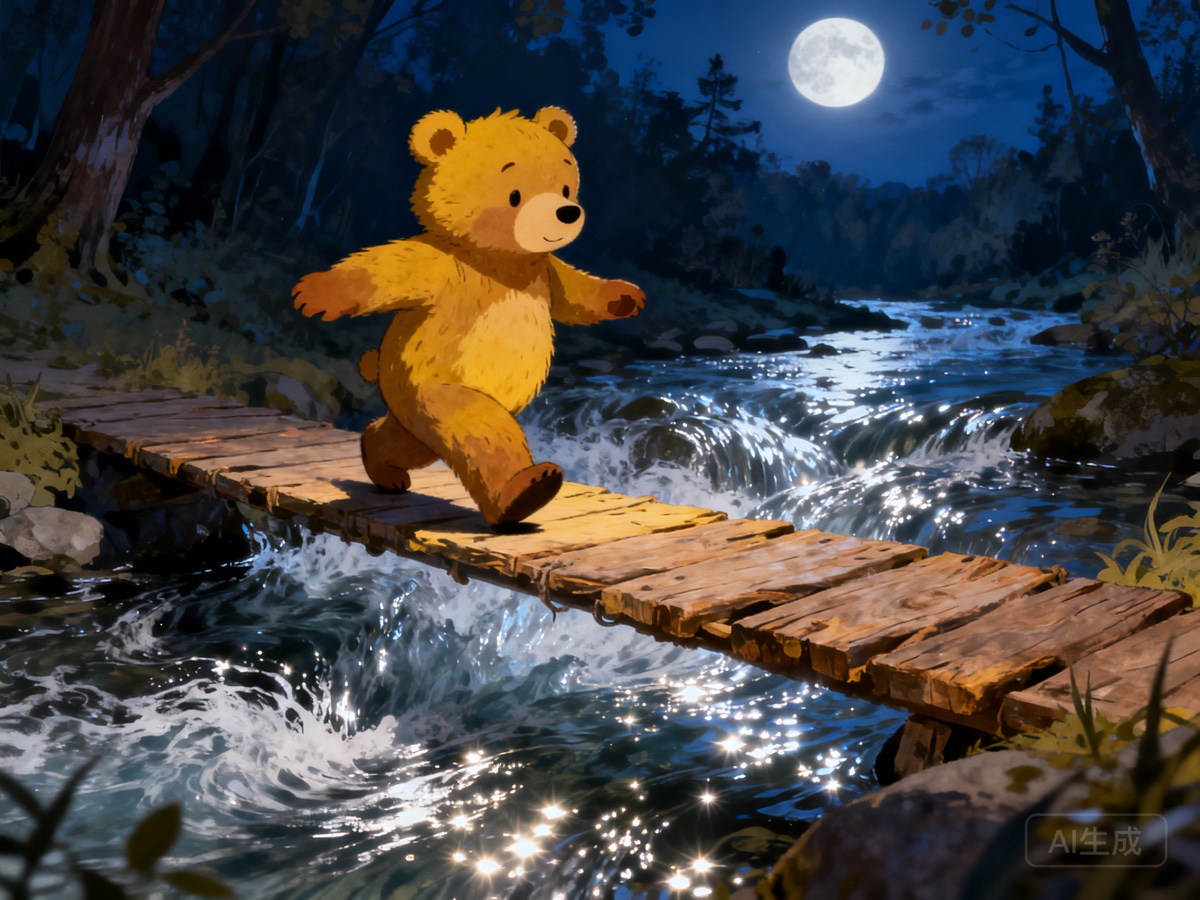 小熊过桥